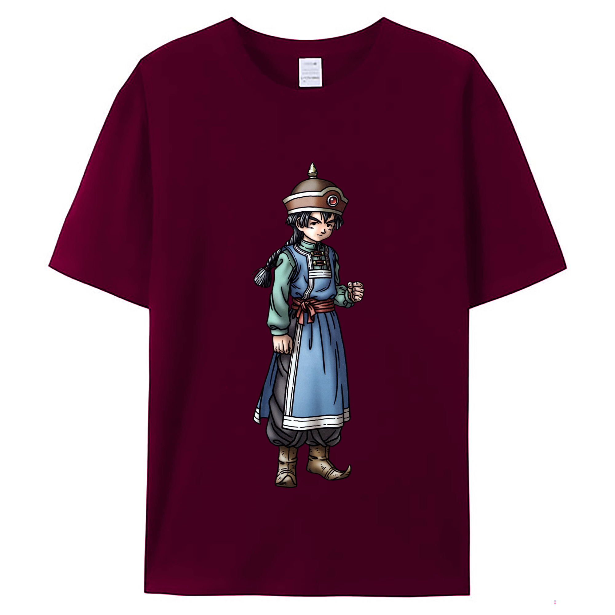 （画像用） ドラゴンクエスト Doragon Kuesuto Dragon Quest レディースカジュアルプリントTシャツ（綿100％）